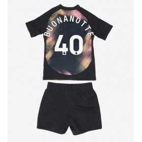 Baby Fußballbekleidung Leicester City Facundo Buonanotte #40 Auswärtstrikot 2024-25 Kurzarm (+ kurze hosen)